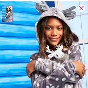 New Justice reindeer one piece pajamas